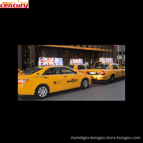 wholesale china factory price led taxi roof display